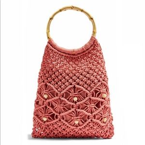 Topshop Sami Macrame tote NEW